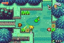 une photo d'Ã©cran de The Legend of Zelda - The Minish Cap sur Nintendo Game Boy Advance